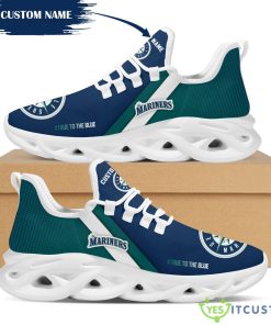 Seattle Mariners Custom Personalized Max Soul Sneakers Running Sports Shoes Product Photo 1