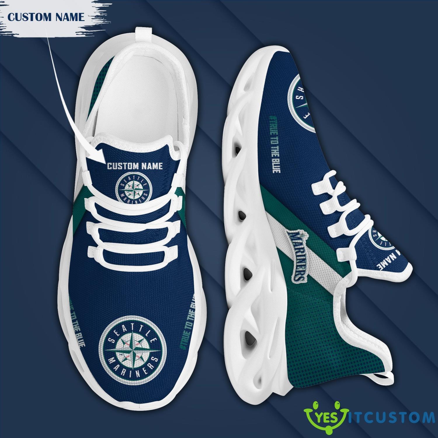 Seattle Mariners Custom Personalized Max Soul Sneakers Running Sports Shoes 5 Seattle Mariners Custom Personalized Max Soul Sneakers Running Sports Shoes Product Photo 5