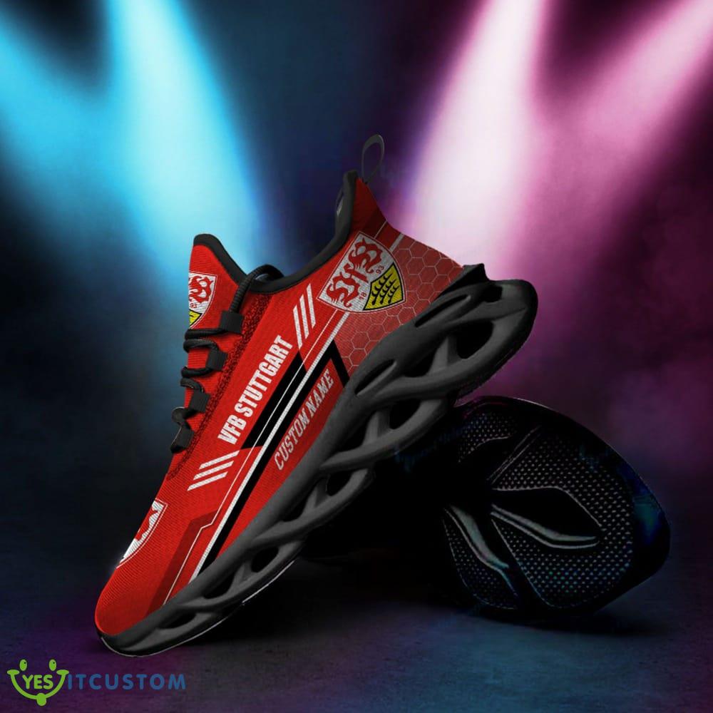 Stuttgart Logo Custom Name Pattern 3D Spors Shoes New For Fans Gift Chunky Sneakers 4 Stuttgart Logo Custom Name Pattern 3D Spors Shoes New For Fans Gift Chunky Sneakers - Stuttgart Logo Custom Name Pattern 3D Max Soul Sneaker Shoes_4