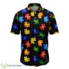 Autism Colorful 3D Printed Hawaiian Shirt Beach Shirt Product Photo 1