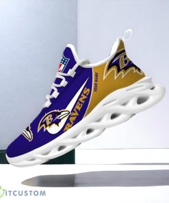 Baltimore Ravens Custom Name Luxury Max Soul Shoes For Men Women Product Photo 2