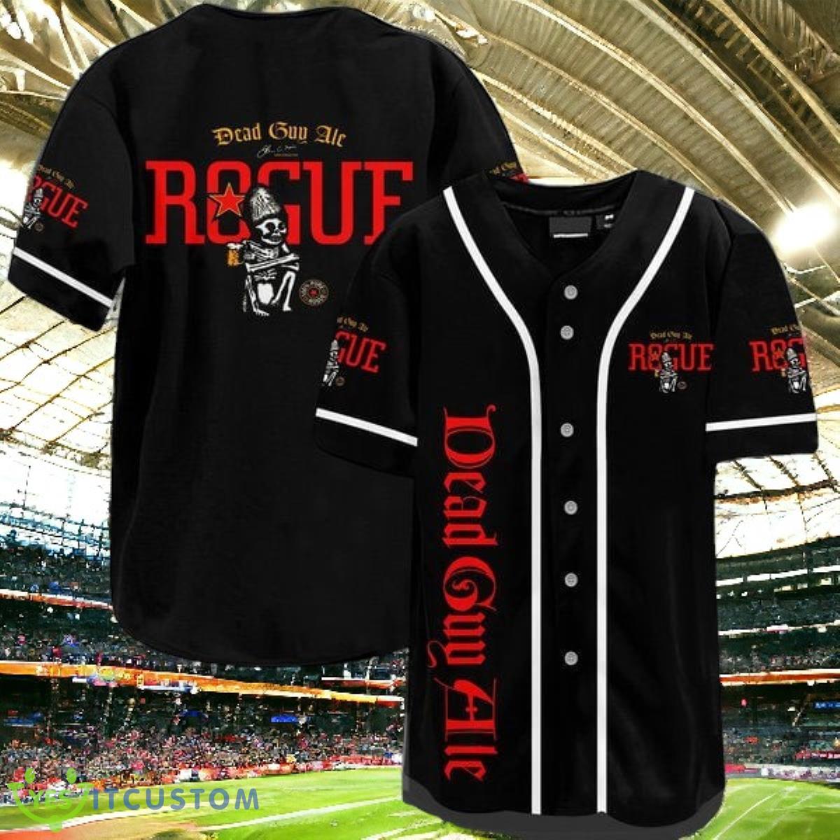 Black Deep Guy Ale Jersey Baseball Shirt Impressive Gift 3 Black Deep Guy Ale Jersey Baseball Shirt Impressive Gift Product Photo 1