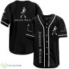 Black Johnnie Walker Jersey Baseball Shirt Impressive Gift Product Photo 1