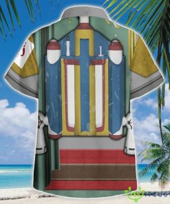Boba Fet Cosplay 3D Hawaiian Shirt Button Beach Shirt Product Photo 1