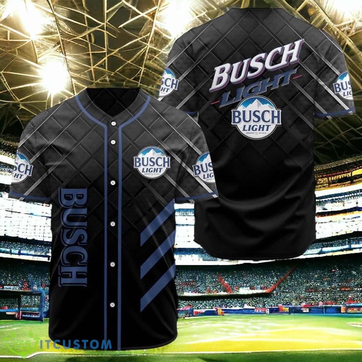 Busch Light Beer Jersey Baseball Shirt Impressive Gift 3 Busch Light Beer Jersey Baseball Shirt Impressive Gift Product Photo 1