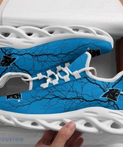 Carolina Panthers Lightning Pattern Max Soul Shoes Elevate Running Sneakers - Carolina Panthers Lightning Pattern Max Soul Shoes_1