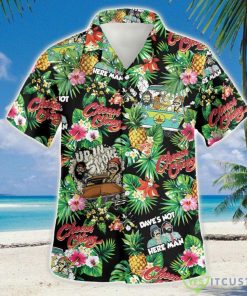 Cheech And Chong Dave Is Not Here Man 3D Hawaiian Shirt Button Beach Shirt Product Photo 2