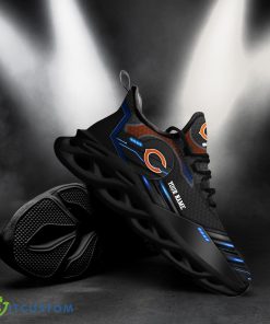 Chicago Bears Max Soul Shoes Running Shoes Custom Name Gifts Ideas For Sport Fans Product Photo 2