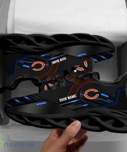 Chicago Bears Max Soul Shoes Running Shoes Custom Name Gifts Ideas For Sport Fans Product Photo 1
