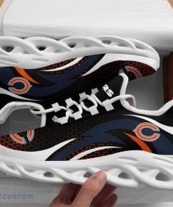 Chicago Bears Triangle Abstract Pattern Max Soul Shoes Trendsetting Running Sneakers - Chicago Bears Triangle Abstract Pattern Max Soul Shoes_1