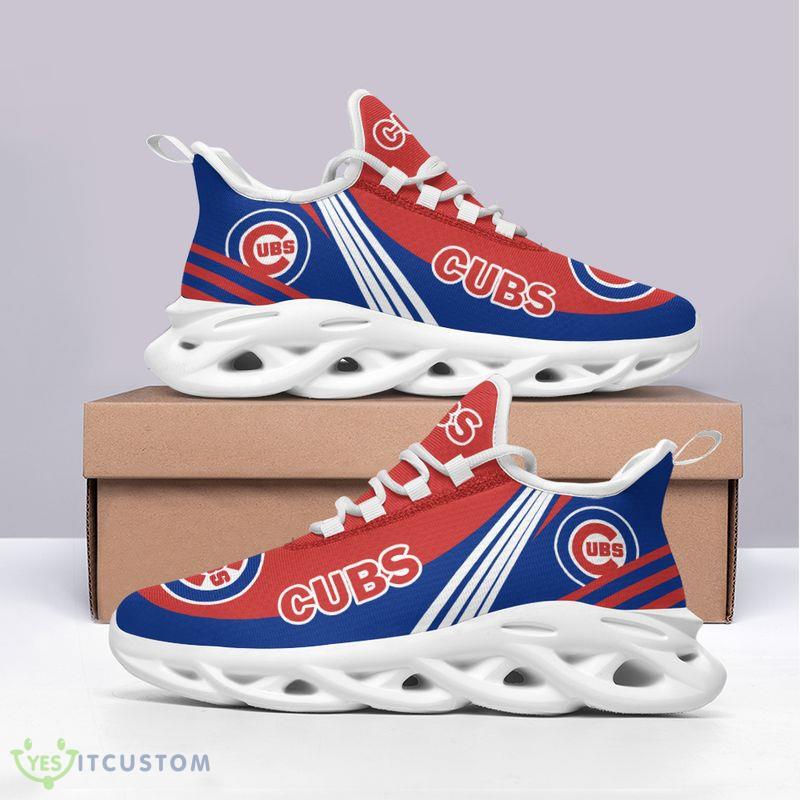 Chicago Cubs Basic Max Soul Shoes Edgy Chunky Sneakers 3 Chicago Cubs Basic Max Soul Shoes Edgy Chunky Sneakers - Chicago Cubs Basic Max Soul Shoes_2