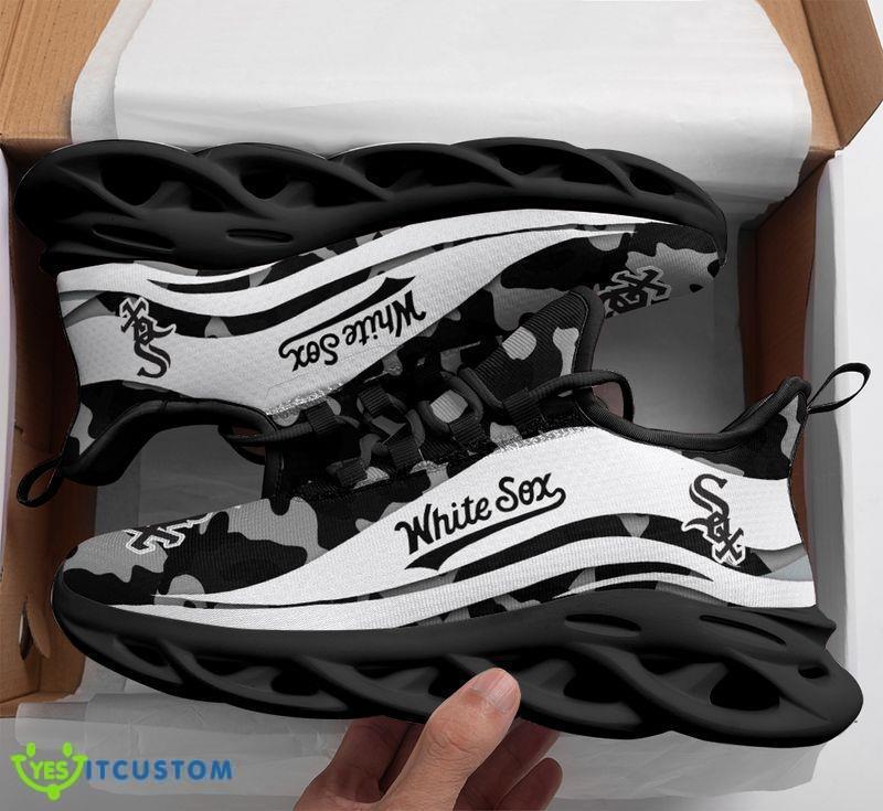 Chicago White Sox Camo Pattern Max Soul Shoes Runway Chunky Sneakers 10 Chicago White Sox Camo Pattern Max Soul Shoes Runway Chunky Sneakers - Chicago White Sox Camo Pattern Max Soul Shoes_10