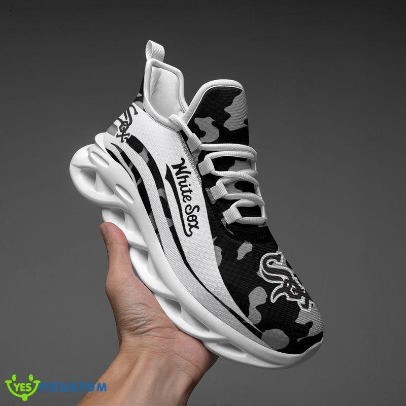 Chicago White Sox Camo Pattern Max Soul Shoes Runway Chunky Sneakers 3 Chicago White Sox Camo Pattern Max Soul Shoes Runway Chunky Sneakers - Chicago White Sox Camo Pattern Max Soul Shoes_2