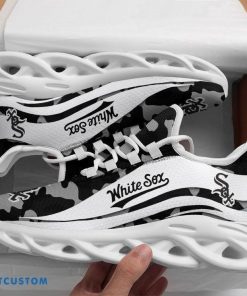 Chicago White Sox Camo Pattern Max Soul Shoes Runway Chunky Sneakers - Chicago White Sox Camo Pattern Max Soul Shoes_1