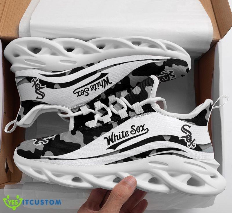 Chicago White Sox Camo Pattern Max Soul Shoes Runway Chunky Sneakers 9 Chicago White Sox Camo Pattern Max Soul Shoes Runway Chunky Sneakers - Chicago White Sox Camo Pattern Max Soul Shoes_1