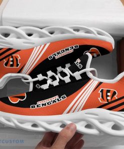 Cincinnati Bengals Basic Max Soul Shoes Sign Chunky Sneakers - Cincinnati Bengals Basic Max Soul Shoes_1