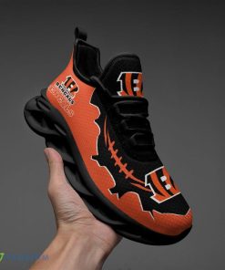 Cincinnati Bengals Max Soul Shoes Visual Running Sneakers 5 Cincinnati Bengals Max Soul Shoes Visual Running Sneakers - Cincinnati Bengals Max Soul Shoes_10