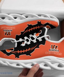 Cincinnati Bengals Max Soul Shoes Visual Running Sneakers 6 Cincinnati Bengals Max Soul Shoes Visual Running Sneakers - Cincinnati Bengals Max Soul Shoes_2