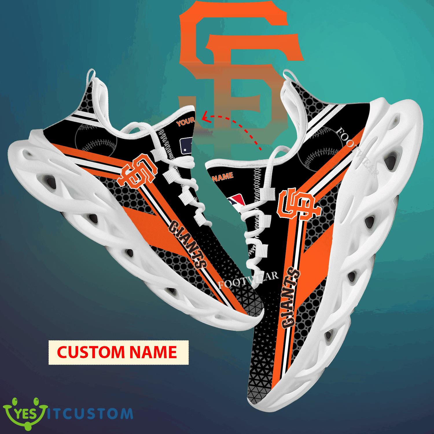 Custom Name MLB San Francisco Giants Max Soul Shoes For Big Fans Runing Sneakers Gift 5 Custom Name MLB San Francisco Giants Max Soul Shoes For Big Fans Runing Sneakers Gift - MLB San Francisco Giants Max Soul Shoes New Season Personalized Photo 1