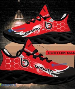 Custom Name Motorcycle Bimota Logo Hexagonal Max Soul Sneakers New Gift Running Sports Shoes 3 Custom Name Motorcycle Bimota Logo Hexagonal Max Soul Sneakers New Gift Running Sports Shoes - Custom Name Motorcycle Bimota Logo Hexagonal Pattern Max Soul Shoes Photo 2