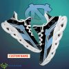 Custom Name NCAA North Carolina Tar Heels Max Soul Shoes For Big Fans Runing Sneakers Gift - NCAA North Carolina Tar Heels Max Soul Shoes New Season Personalized Photo 1
