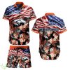 Denver Broncos NFL Hawaiian Shirt And Short Summer Tropical Pattern US Flag Best Gift Product Photo 1