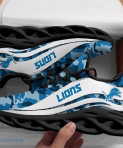 Detroit Lions Camo Pattern Max Soul Shoes Monogram Chunky Sneakers - Detroit Lions Camo Pattern Max Soul Shoes_10
