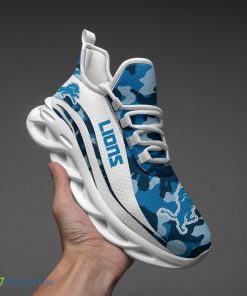Detroit Lions Camo Pattern Max Soul Shoes Monogram Chunky Sneakers - Detroit Lions Camo Pattern Max Soul Shoes_2