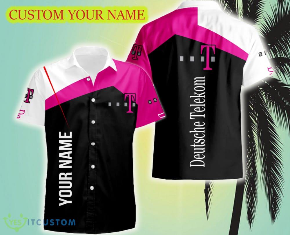 Deutsche Telekom Ag Logo Brand Custom Name Summer Hawaiian Shirt 2 Deutsche Telekom Ag Logo Brand Custom Name Summer Hawaiian Shirt - Deutsche Telekom Ag Logo Brand Custom Name Summer Hawaiian Shirt