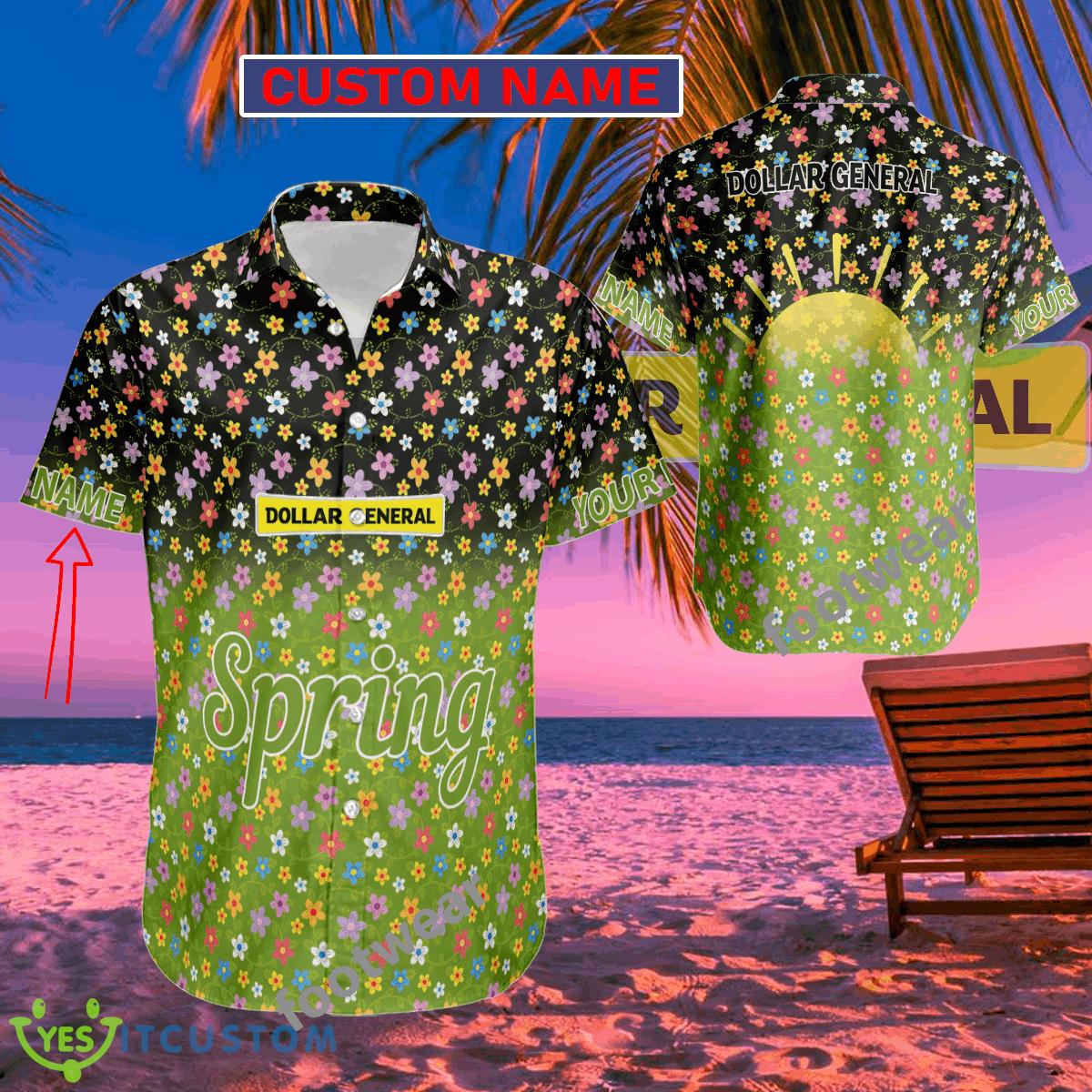 Dollar General Logo Brand Hawaiian Shirt Spring Trending Summer Custom Name For Fans Gift 2 Dollar General Logo Brand Hawaiian Shirt Spring Trending Summer Custom Name For Fans Gift - Dollar General Logo Brand Hawaiian Shirt Spring Trending Summer Custom Name For Fans Gift