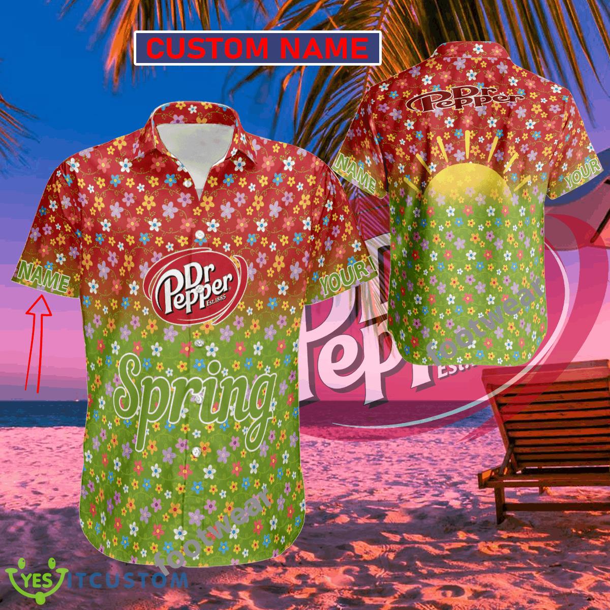 Dr Pepper Logo Brand Hawaiian Shirt Spring Trending Summer Custom Name For Fans Gift 2 Dr Pepper Logo Brand Hawaiian Shirt Spring Trending Summer Custom Name For Fans Gift - Dr Pepper Logo Brand Hawaiian Shirt Spring Trending Summer Custom Name For Fans Gift