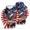 Eagle Unisex Hoodie Eagle America Flag Unisex Hoodie Patriotic Gifts For Veterans Product Photo 1