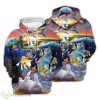 Fishing Unisex Hoodie Cats Dream About Playing With Big Goldfish Galaxy 3D Unisex Hoodie GIfts For Fishing Lovers Product Photo 1