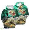 Fishing Unisex Hoodie Fisherman Lake Fishing Green Pattern 3D Unisex Hoodie Gifts For Fishing Dad Product Photo 1