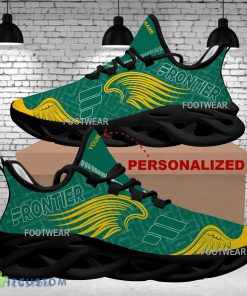 Frontier Airlines Brand Logo Wings Pattern Max Soul Shoes Personalized Statement Sport Sneaker - frontier airlines Brand Logo New Wings Pattern Max Soul Shoes Custom Name Photo 2