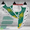 Frontier Airlines Brand Logo Wings Pattern Max Soul Shoes Personalized Statement Sport Sneaker - frontier airlines Brand Logo New Wings Pattern Max Soul Shoes Custom Name Photo 1