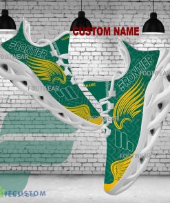 Frontier Airlines Brand Logo Wings Pattern Max Soul Shoes Personalized Statement Sport Sneaker - frontier airlines Brand Logo New Wings Pattern Max Soul Shoes Custom Name Photo 1