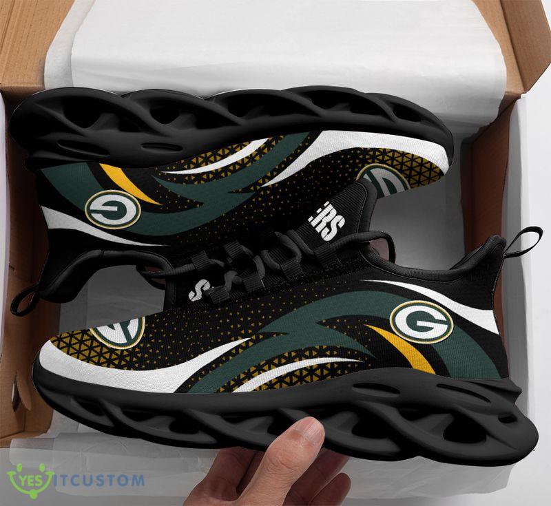 Green Bay Packers Triangle Abstract Pattern Max Soul Shoes Explore Chunky Sneakers 10 Green Bay Packers Triangle Abstract Pattern Max Soul Shoes Explore Chunky Sneakers - Green Bay Packers Triangle Abstract Pattern Max Soul Shoes_10
