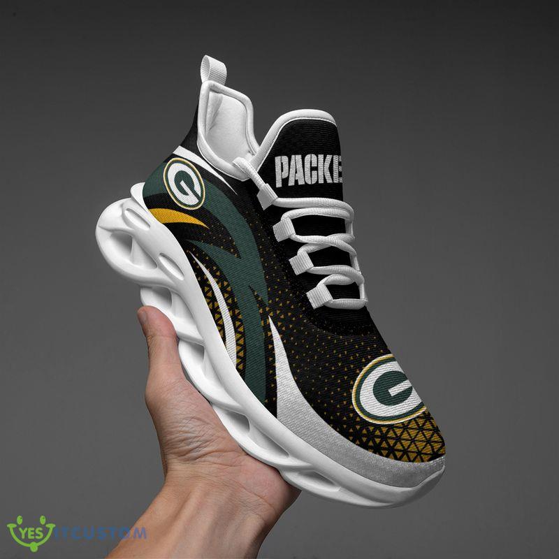 Green Bay Packers Triangle Abstract Pattern Max Soul Shoes Explore Chunky Sneakers 3 Green Bay Packers Triangle Abstract Pattern Max Soul Shoes Explore Chunky Sneakers - Green Bay Packers Triangle Abstract Pattern Max Soul Shoes_2