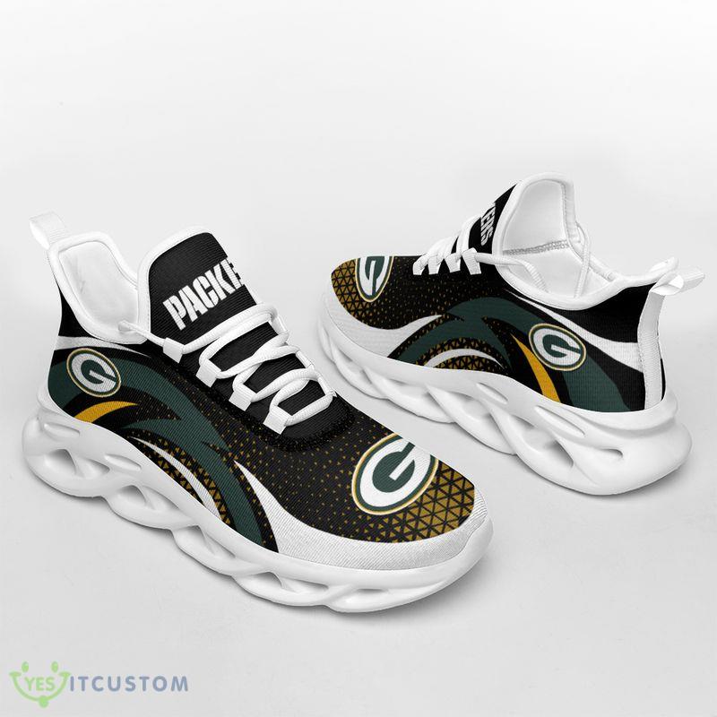 Green Bay Packers Triangle Abstract Pattern Max Soul Shoes Explore Chunky Sneakers 4 Green Bay Packers Triangle Abstract Pattern Max Soul Shoes Explore Chunky Sneakers - Green Bay Packers Triangle Abstract Pattern Max Soul Shoes_3