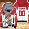 Kansas City Chiefs Sexy Lips NFL Champion Great Players Best Team 3D Personalized Fleece Hoodie 3D All Over Print Product Photo 1