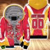 Kansas City Chiefs Super Bowl Champions Coach And Legends 3D Allover Gift With Custom Name And Number For Chiefs Fans Fleece Hoodie 3D All Over Print Product Photo 1