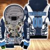 Kristian Fulton 26 Tennessee Titans Afc Division Champions Super Bowl Personalized Fleece Hoodie 3D All Over Print Product Photo 1