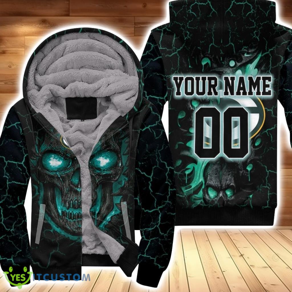 Lava Skull Green Bay Packers 3D Personalized Fleece Hoodie 3D All Over Print 6 Lava Skull Green Bay Packers 3D Personalized Fleece Hoodie 3D All Over Print Product Photo 1