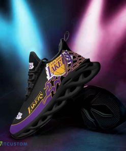 Los Angeles Lakers Men's and Women's Max Soul Shoes Luxury Chunky Sneakers - Los Angeles Lakers Men's and Women's Max Soul Shoes_3