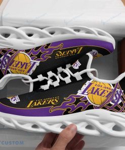 Los Angeles Lakers Men's and Women's Max Soul Shoes Luxury Chunky Sneakers - Los Angeles Lakers Men's and Women's Max Soul Shoes_1