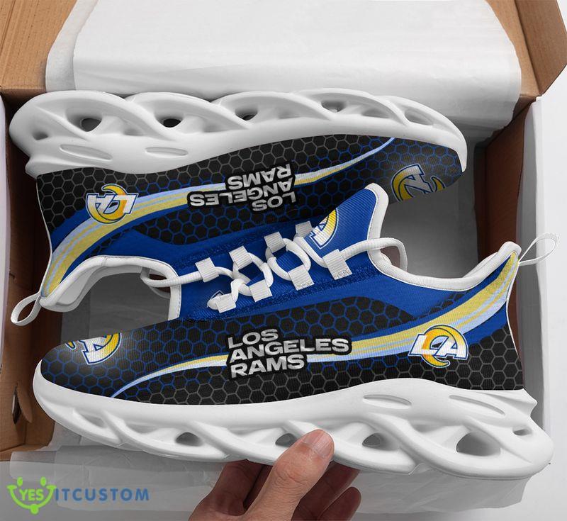 Los Angeles Rams Honeycomb Pattern Max Soul Shoes Recognition Running Sneakers 10 Los Angeles Rams Honeycomb Pattern Max Soul Shoes Recognition Running Sneakers - Los Angeles Rams Honeycomb Pattern Max Soul Shoes_2