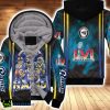 Los Angeles Rams Legendary Captains NFL Super Bowl Lvi Black Fans Fleece Hoodie 3D All Over Print Product Photo 1