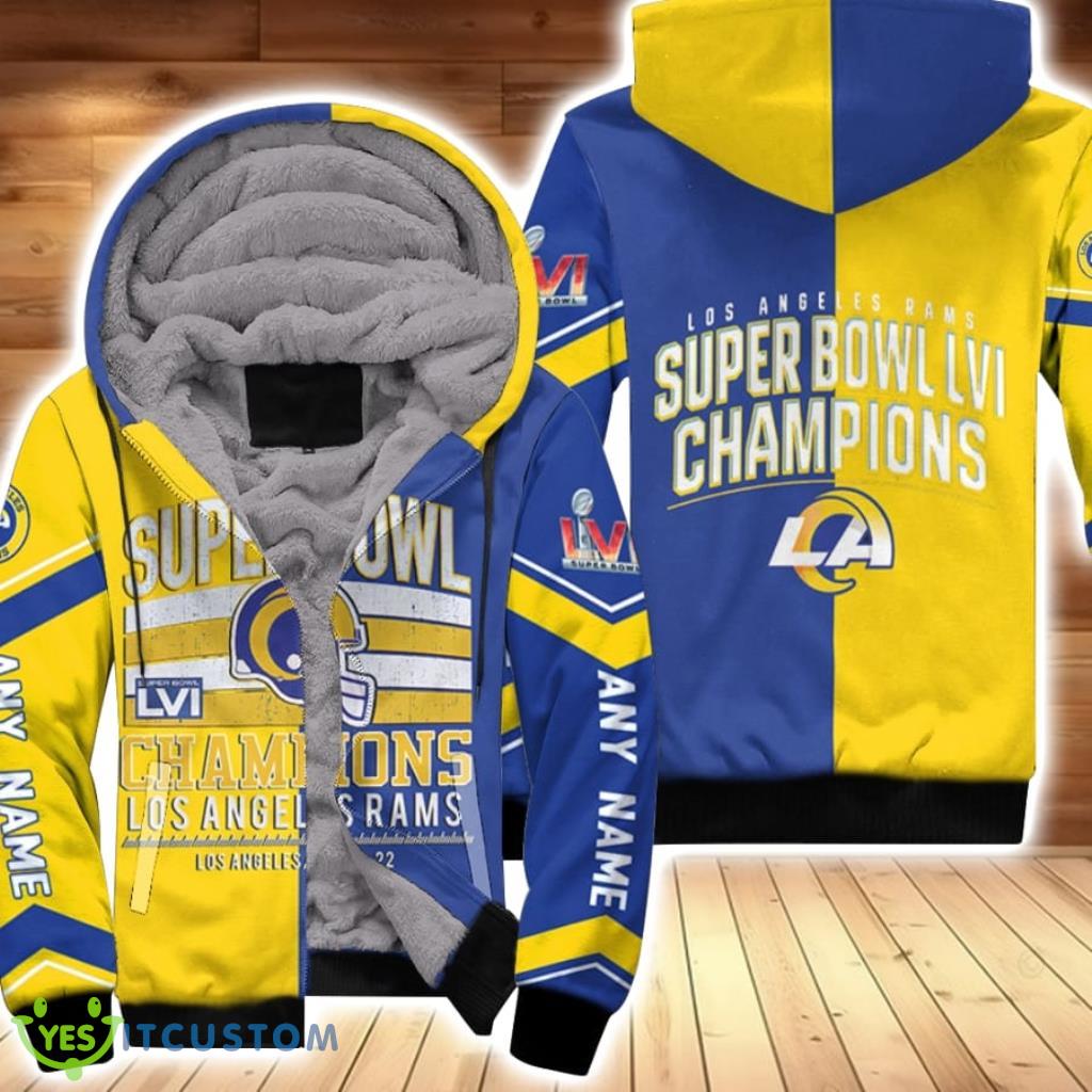 Los Angeles Rams NFL American Football Team Royal Super Bowl Lvi Champions Fans Fleece Hoodie 3D All Over Print 6 Los Angeles Rams NFL American Football Team Royal Super Bowl Lvi Champions Fans Fleece Hoodie 3D All Over Print Product Photo 1