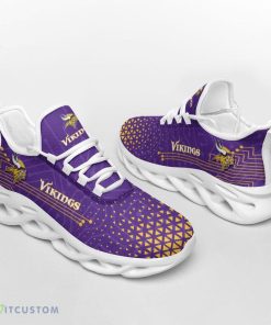 Minnesota Vikings Electrical Circuit Max Soul Shoes Impression Running Sneakers - Minnesota Vikings Electrical Circuit Max Soul Shoes_1